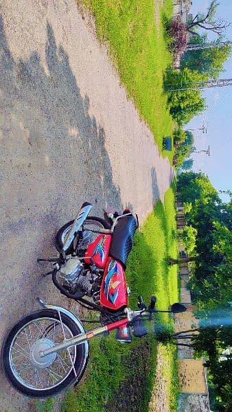 honda 125 2024 model Islamabad registration 1