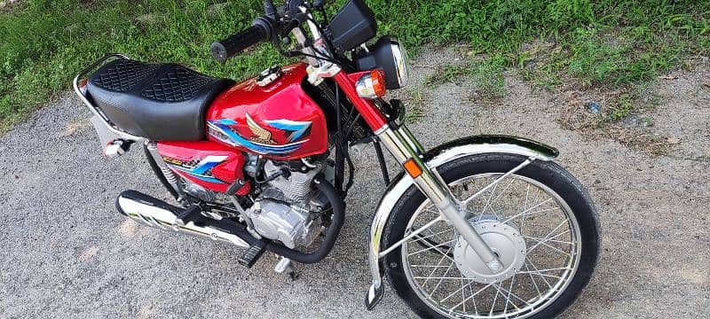 honda 125 2024 model Islamabad registration 3