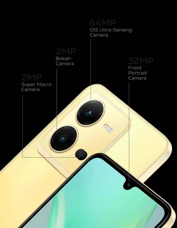 Vivo v25e 8+8 Ram. 128 Memory Golden Color 2