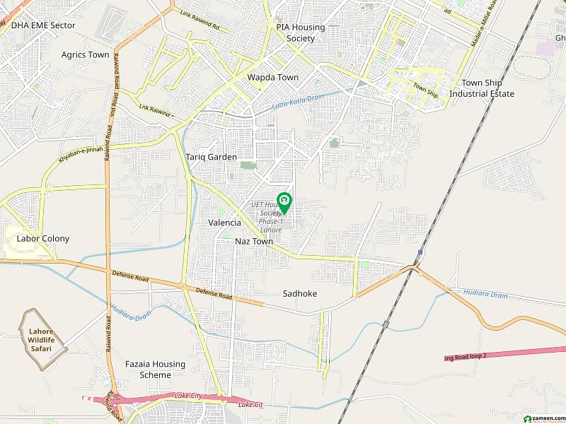 1 Kanal Plot For Sale at Prime Location in UET Housing Society Near All Facilities 0