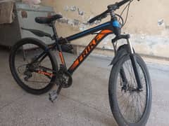 Mountain bicycle in a very excellent condition