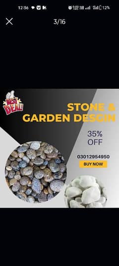 Garden stones | outdoor stones | Garden pebbles