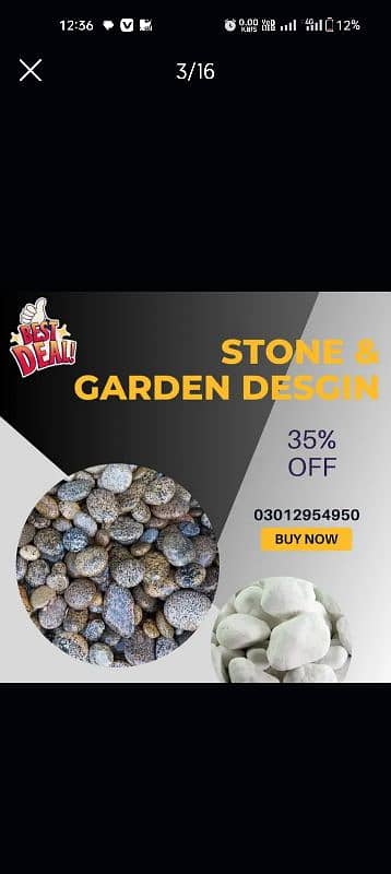 Garden Fancy stones | outdoor stones | Garden design 1