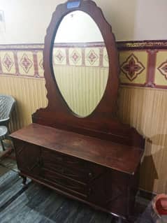 Dressing Table Pure Wood l Dressing Mirror 0346-6252710