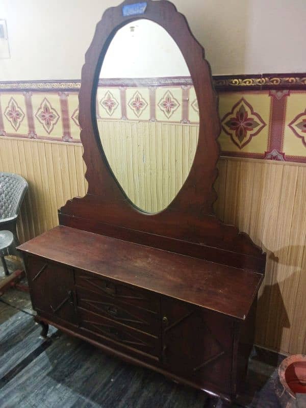 Dressing Table Pure Wood l Dressing Mirror 0346-6252710 0