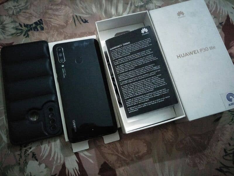 huawei p30 lite 4/128 Official With Complete box 8