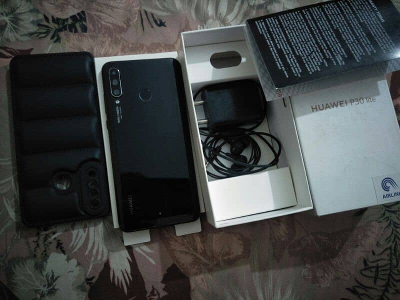 huawei p30 lite 4/128 Official With Complete box 10