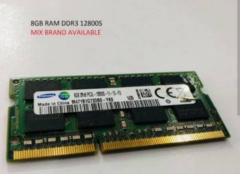 Laptop ram 4 x 2 0