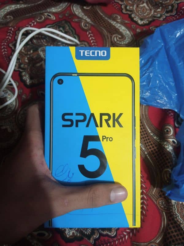 Tecno Spark 5 pro 4gb ram 64 gb rom Pta approved 9