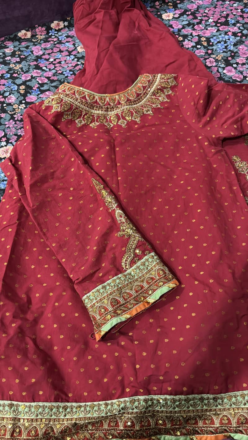 Ethnic Formal Luxury Trousar Shirt Size XS (can fit to small body) 1