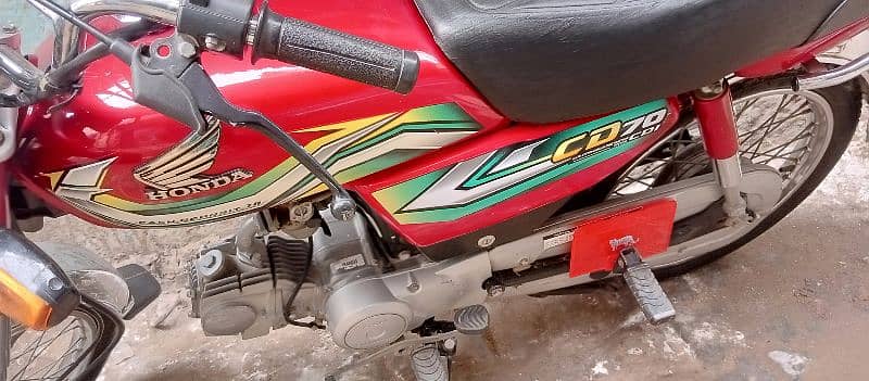 Honda CD 70 saf condition 8