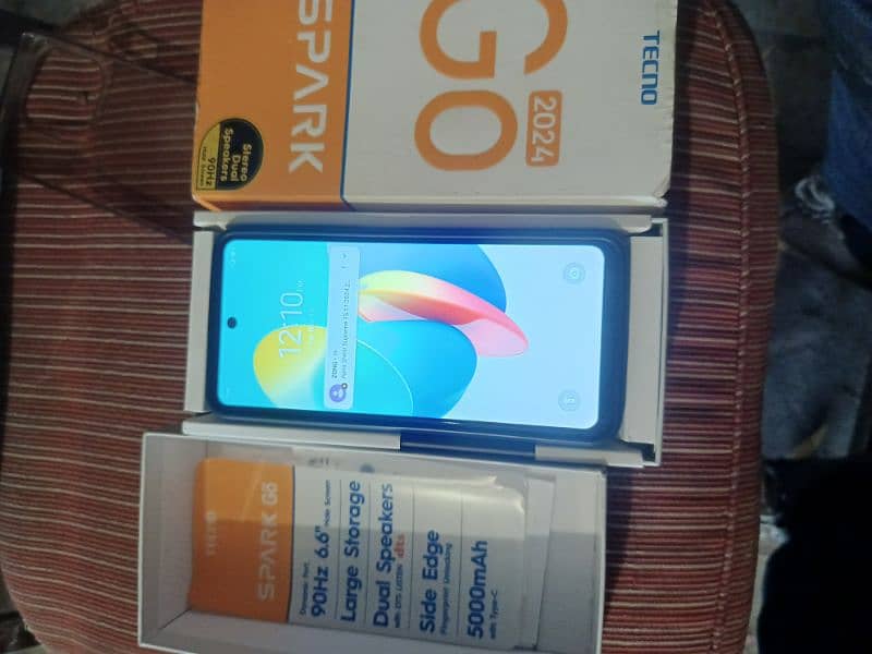 Tecno spark 2024 10/10 (just 2 month used) 1