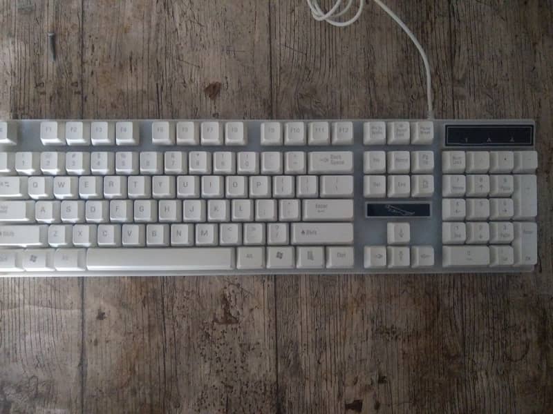 white keyboard for sale 0