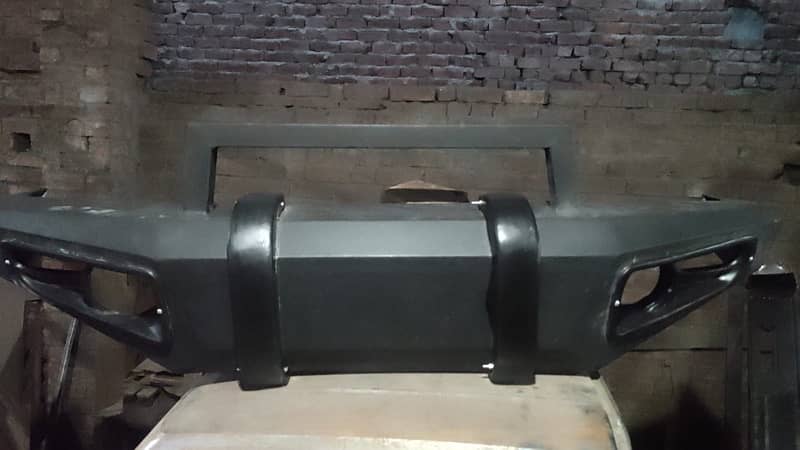 customised bumper for jeep , hilux vigo and revo 1