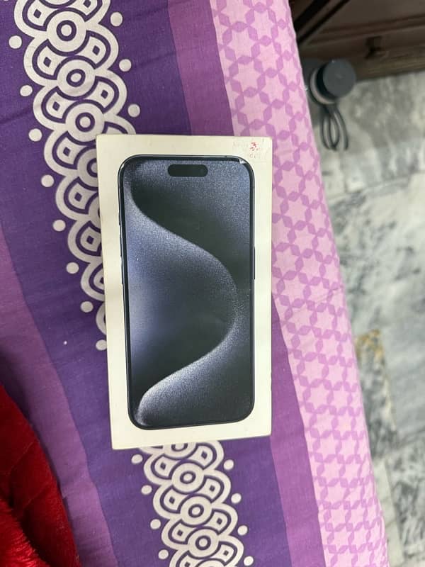 Iphone 15 Pro Non PTA 256gb Blue 8