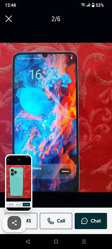 4 + 4 128 good condition realme 1