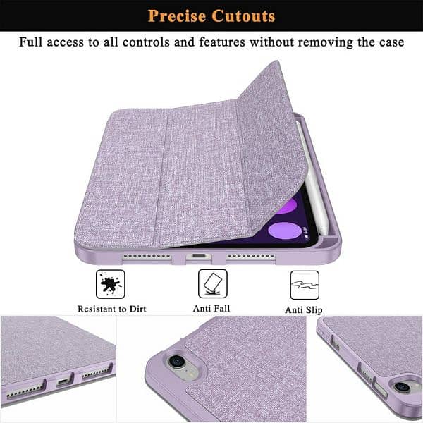 Cover iPad - Protective case 6th Generation 9.7 inch(Violet) 0