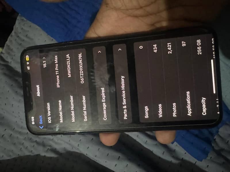 IPhone 11 pro max 256gb 2