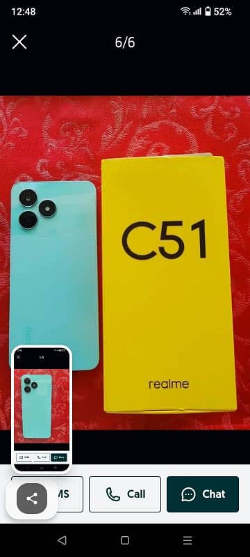 4 + 4 128 good condition realme 3