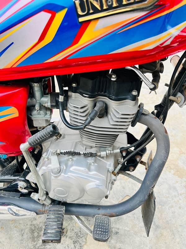 honda 125 united 10/10 condition one hand used 2022 model 4