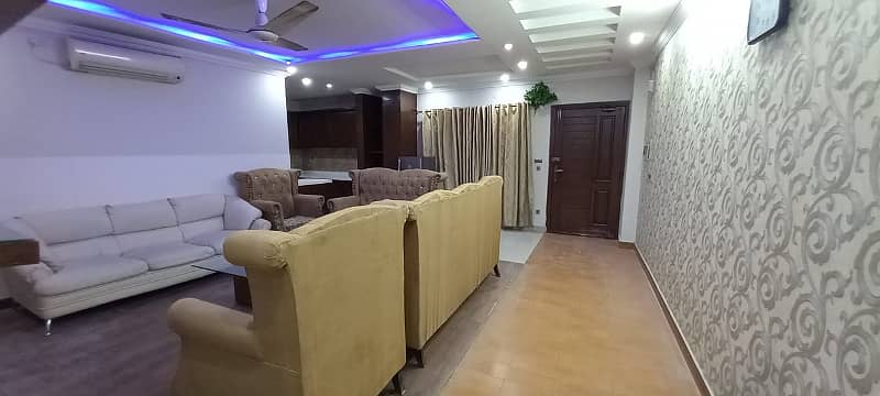 2 bedroom short time daily basis apartment for rent bharia town islamabad safe and secure place 0