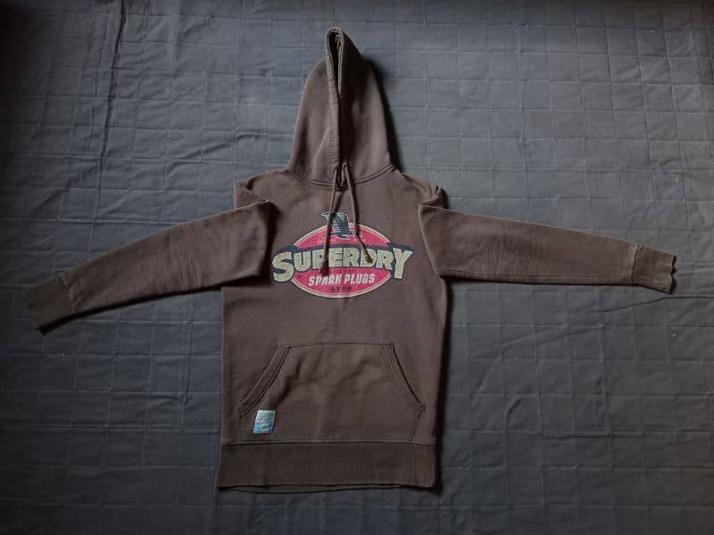 Unisex VIntage Hoodie / color brown 0