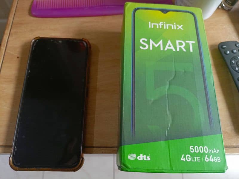 Infinix smart 6 3/64 GB with box 0