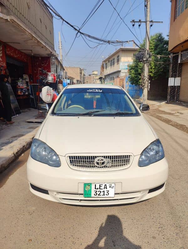 Toyota corolla xil convert gil 2007 model lahore register 0