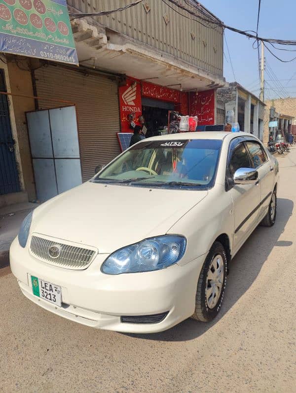 Toyota corolla xil convert gil 2007 model lahore register 1