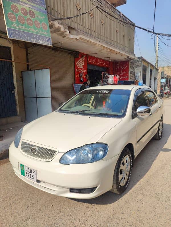 Toyota corolla xil convert gil 2007 model lahore register 2