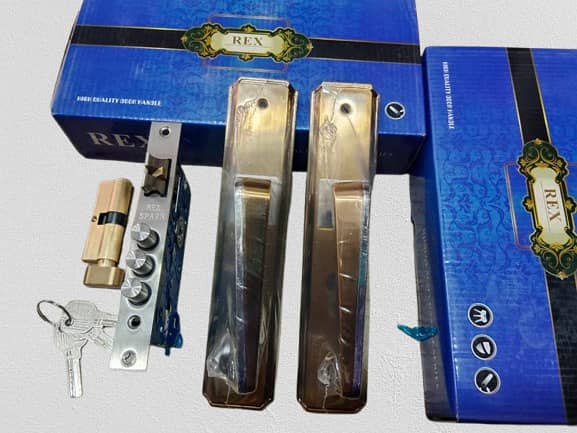 door handle lock / electric door lock / handle lock / fancy door lock 9