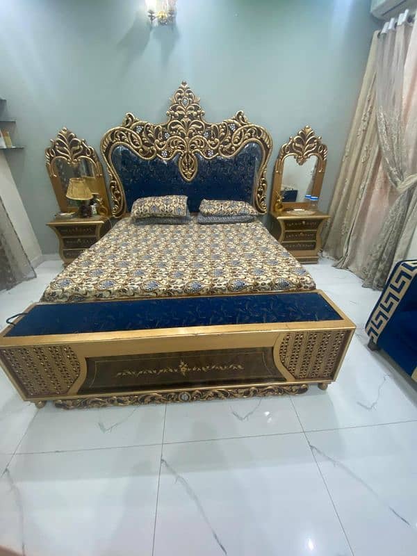 wooden bed set 3