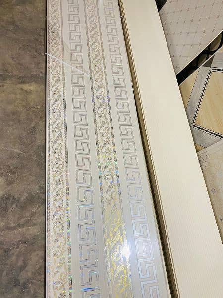 PVC panel. . PVC selling. . wallpaper. glass paper. plastic of Paris selling 8