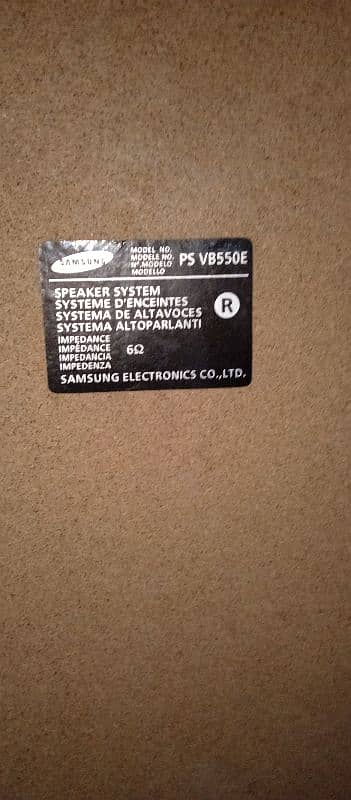 03004475512 urgent sale Samsung original double magnet speaker 7