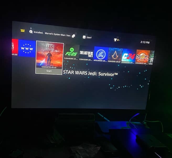 PS4 500 jailbreak 11.00 3 Disc games with 2 controllers 1