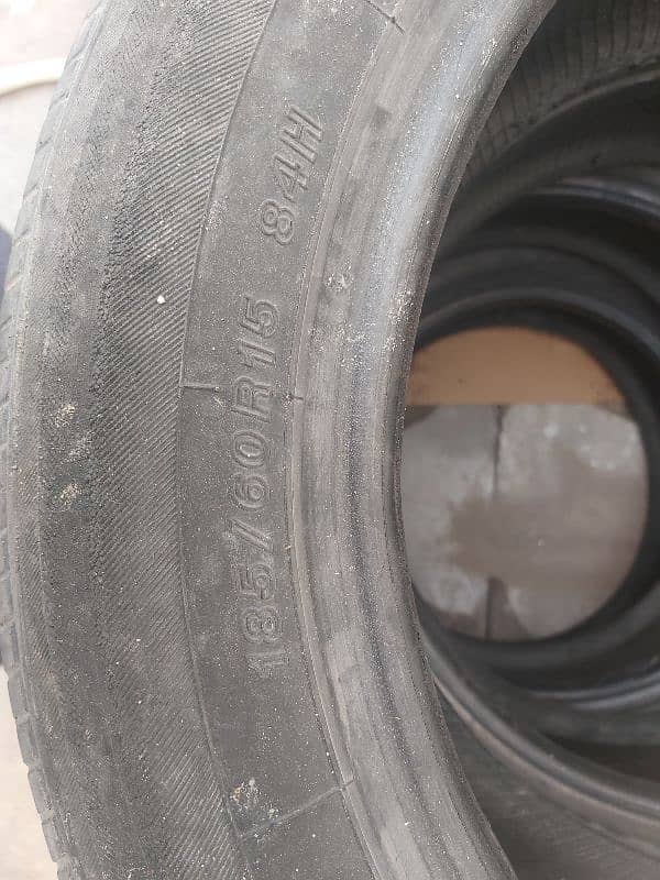 185/60/15 Yokohama tyres for sale in mianwali 2