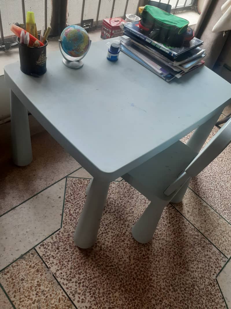 Ikea table and two chairs 2