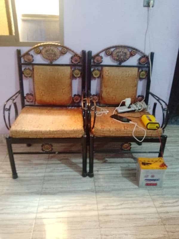 Iron sofa set 1