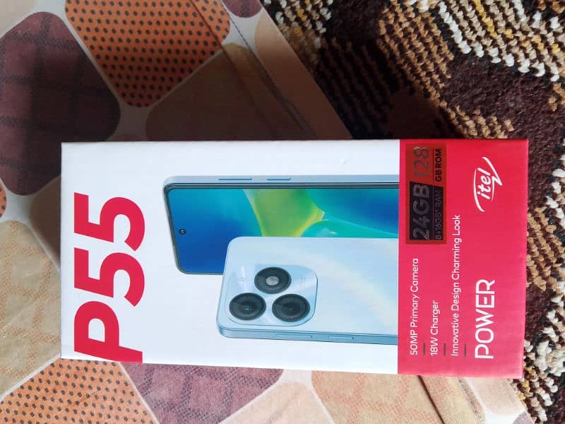 Itel p55 ( 8 / 128 ) in warranty 1