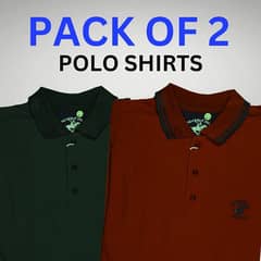 Men's Polo Shirt ( Pack of 2)