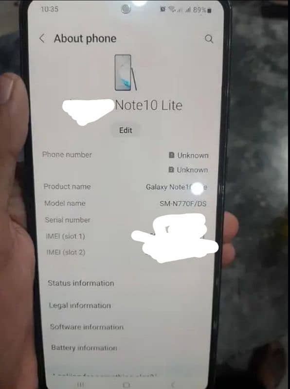 Samsung Galaxy Note 10 lite Dual Sim 7