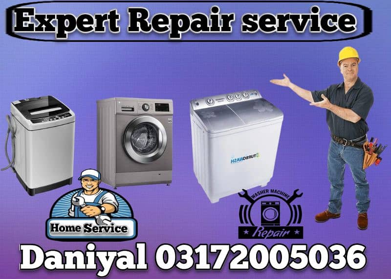 All types  Automatic washing machine repairing 0