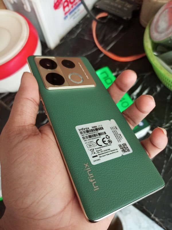 Infinix note 40 pro Just open box Brend new 24/256 Contact 03452502539 5