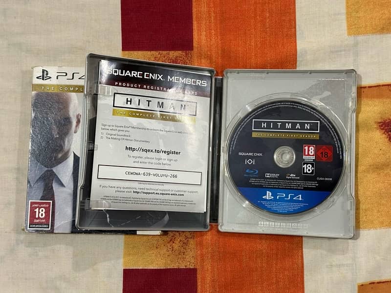 HITMAN STEELBOOK EDITION FOR PS4 2