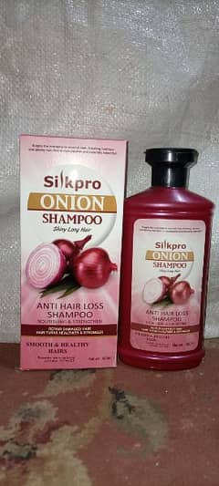 Silk Pro Onion Anti Hair loss shampoo 400. ML.