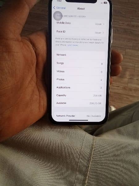 iphone x 256 gb btry change cmrry ok 4