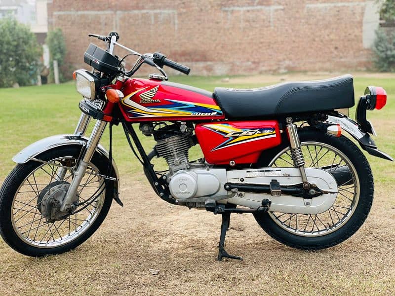 Honda 125 CG for urgent sale model 2019 0