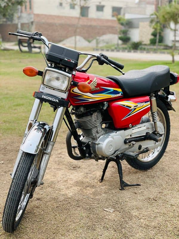 Honda 125 CG for urgent sale model 2019 2