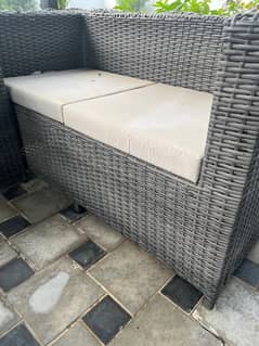 outdoor sofa set ratan sofa