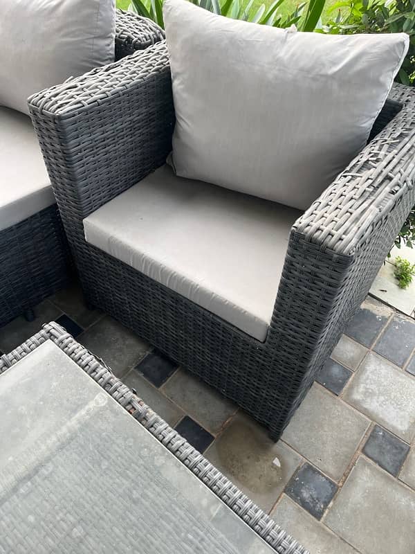 outdoor sofa set ratan sofa 5